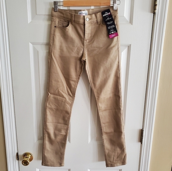 Jordache Other - NWT Jordache Girls Skinny khaki jeggings size 12